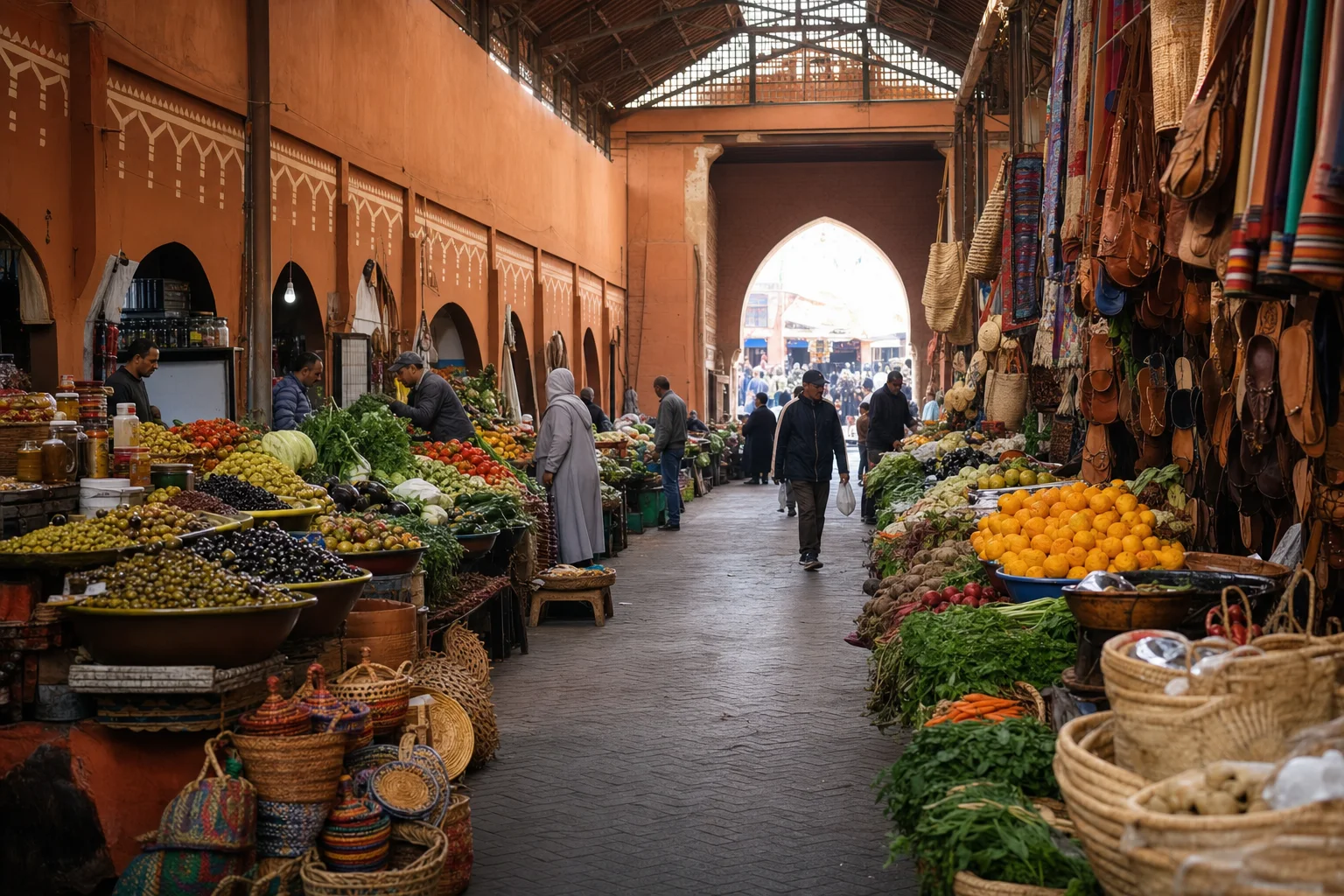 Souk El Had Agadir visitor guide with produce, spices, crafts and practical advice